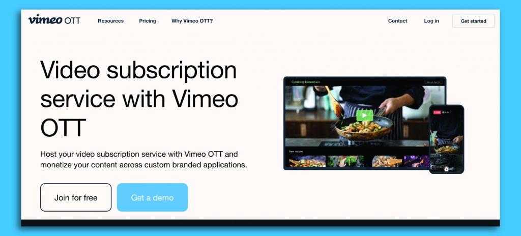 Vimeo OTT Platform